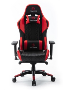 Компьютерное кресло Evolution Racer Black-Red 38034