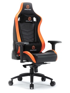 Компьютерное кресло Evolution Avatar M Black-Orange 38033