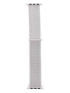 Аксессуар Ремешок Evolution для APPLE Watch 42/44mm Sport Loop AW44-SL01 Nylon Reflective White 36756