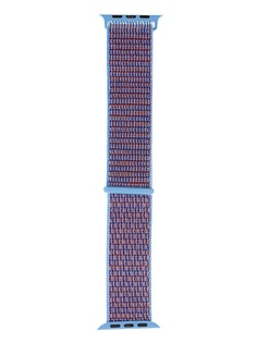 Аксессуар Ремешок Evolution для APPLE Watch 42/44mm Sport Loop AW44-SL01 Nylon New Blue 36758