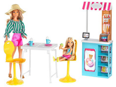 Кукла Mattel Barbie Магазин кафе мороженое GBK87