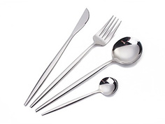 Набор столовых приборов ZDK Smart Home 21 Silver