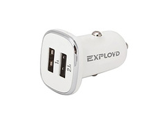 Зарядное устройство Exployd Rash 2хUSB 2.1А+1А EX-Z-1132