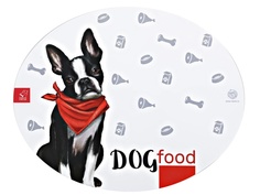 Коврик под миску Пушистое счастье Dog Food 35х28cm 4491963