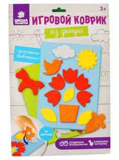 Набор для творчества Школа талантов Игрушка из фетра. Домашние животные 2630467