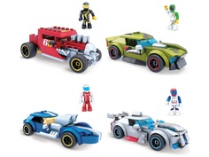 Конструктор Mattel Mega Construx Гоночные машинки GVM28 ()