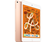 Планшет APPLE iPad mini (2019) 256Gb Wi-Fi + Cellular Gold MUXE2RU/A Выгодный набор + серт. 200Р!!!
