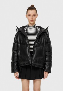 Куртка кожаная Stradivarius