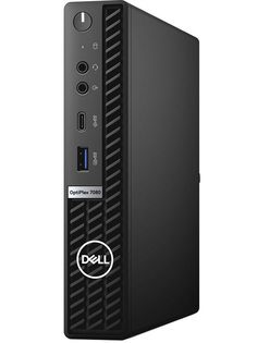 Настольный компьютер Dell Optiplex 7080 Micro 7080-6888 (Intel Core i5-10500 3.1GHz/8192Mb/256Gb SSD/Intel UHD Graphics/Wi-Fi/Bluetooth/Windows 10 64-bit)