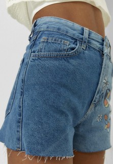 Шорты джинсовые Stradivarius