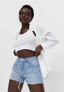 Шорты джинсовые Stradivarius