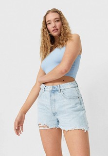 Шорты джинсовые Stradivarius