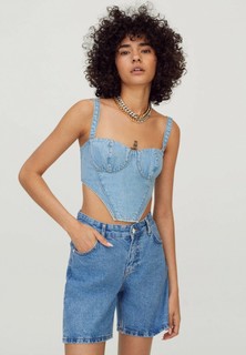 Шорты джинсовые Pull&Bear