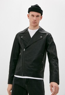 Куртка кожаная Jack & Jones