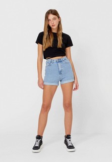 Шорты джинсовые Stradivarius