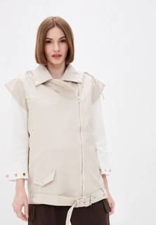 Жилет кожаный Miss Gabby