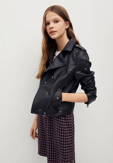 Куртка кожаная Mango Kids