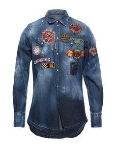 Джинсовая рубашка Dsquared2