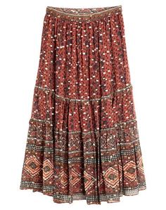 Юбка длиной 3/4 Ulla Johnson