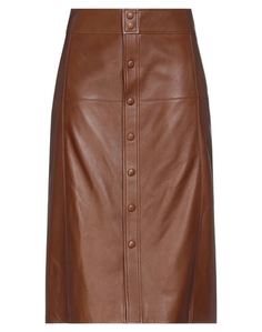 Юбка до колена Saint Laurent
