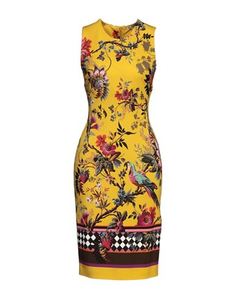Платье до колена Roberto Cavalli
