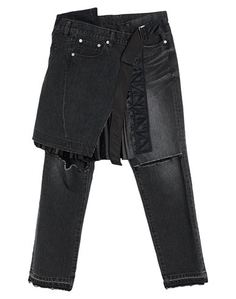 Джинсовые брюки Sacai