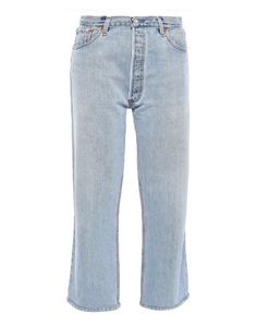 Джинсовые брюки-капри Re/Done With Levis