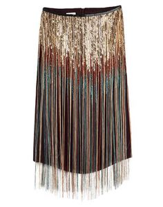 Юбка длиной 3/4 Dries Van Noten