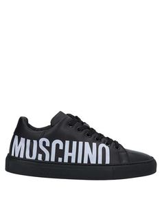 Низкие кеды и кроссовки Moschino