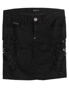 Джинсовая юбка Philipp Plein