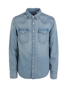Джинсовая рубашка Levi S
