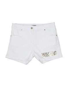 Джинсовые шорты Moschino Teen