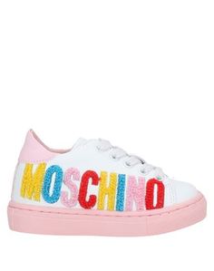 Низкие кеды и кроссовки Moschino Baby