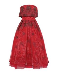 Платье длиной 3/4 Zac Posen