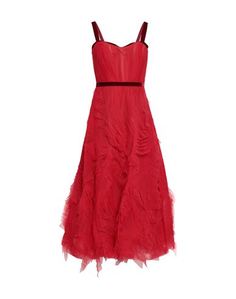 Длинное платье Marchesa Notte