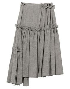 Юбка длиной 3/4 Yohji Yamamoto
