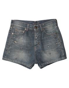 Джинсовые шорты Saint Laurent