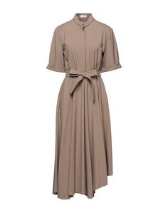 Платье длиной 3/4 Brunello Cucinelli