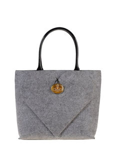 Большая сумка из текстиля Vivienne Westwood