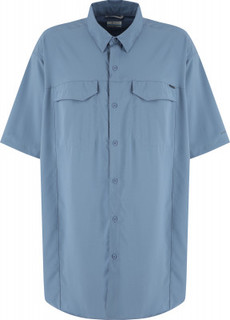 Рубашка с коротким рукавом мужская Columbia Silver Ridge Lite™, Plus Size, размер 56-58