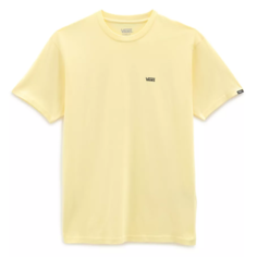 MN LEFT CHEST LOGO T Mellow Yellow Vans