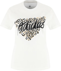 Футболка женская adidas Leopard Graphic, размер 52-54