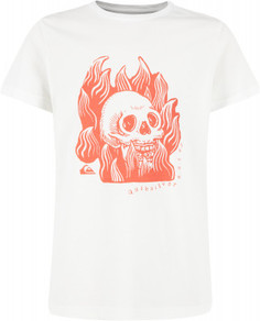 Футболка для мальчиков Quiksilver Drum Fire, размер 152-158