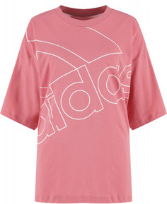 Футболка женская adidas Essentials Giant Logo, размер 52-54