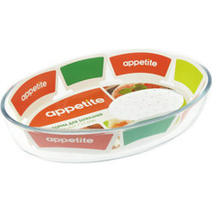 Форма для запекания овальная 35x24x6см/3,2л Appetite (PLD10)