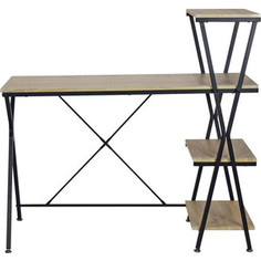 Стол на металлокаркасе Brabix Loft CD-004 дуб натуральный 641220