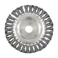 Щетка для УШМ Elitech 200 мм 22,2 мм плоская 0,5 мм (1820.073700)