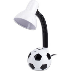 Светильник настольный SONNEN OU-503, на подставке, ЦОКОЛЬ E27, МЯЧ, белый, 236675