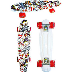 Скейт пластиковый Navigator пластиковые колеса полиуретан Т17034