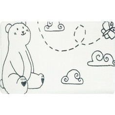 Коврик для ванной Fixsen Teddy Air 50x80 белый (FX-6001T)